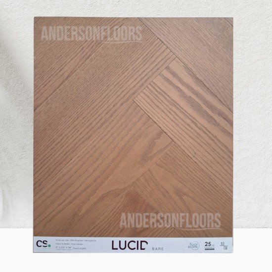 Canadian Standard, LUCID Herringbone 6” x 3/4" Engineered Hardwood - Bare Canadian Standard, LUCID Herringbone 6” x 3/4" Engineered Hardwood - Bare